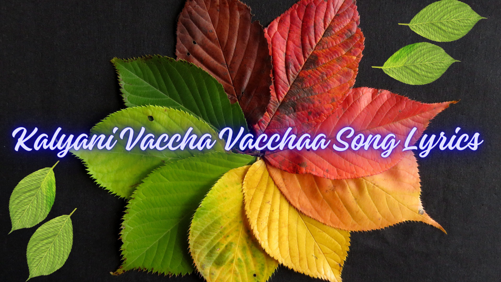 Kalyani Vaccha Vacchaa Song Lyrics