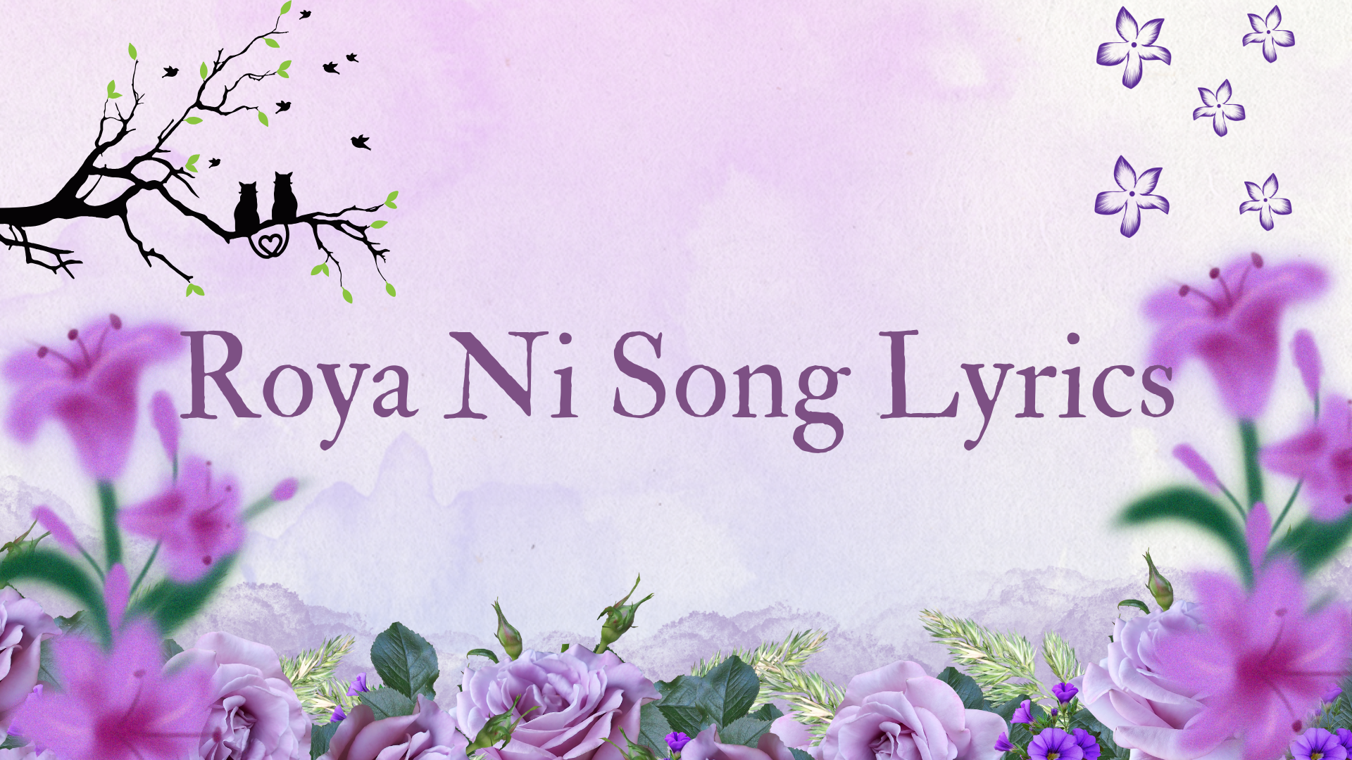 Roya Ni Song Lyrics